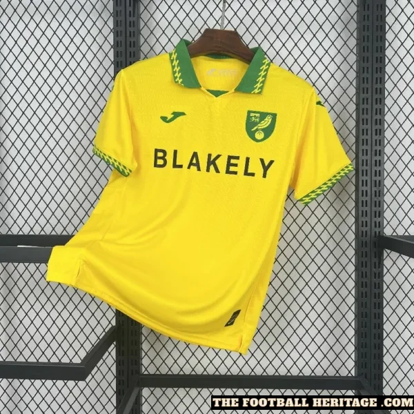 Norwich City 2025/26 Home Kit