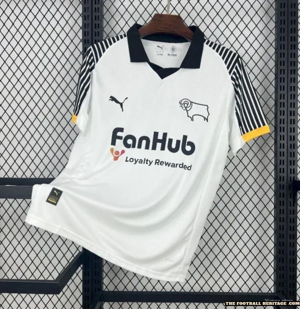 Derby County 25/26 Home Kit
