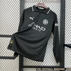 Man City 2025/26 Third Jersey Long Sleeves