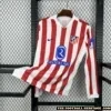 Atletico Madrid 2025/26 Home Kit Long Sleeve