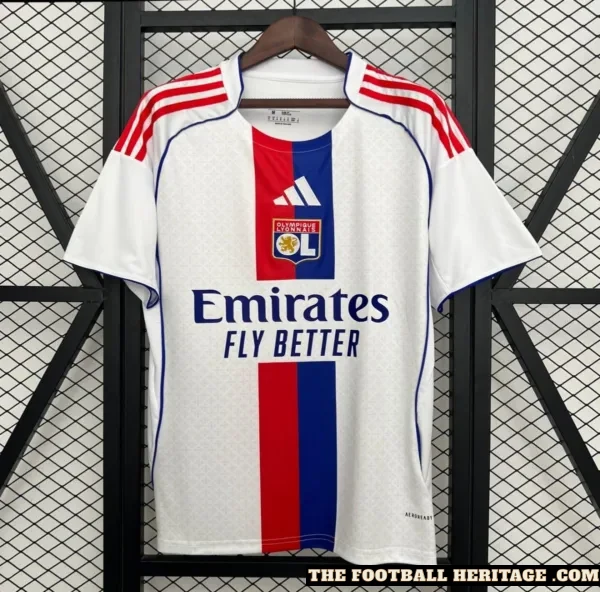 Maillot Olympique Lyonnais 25/26 Home Kit