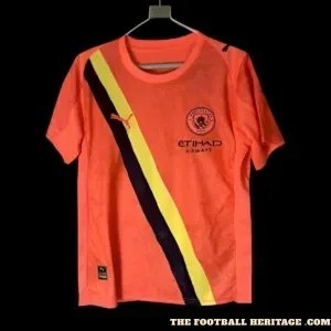 Manchester City 2025/26 Orange Kit