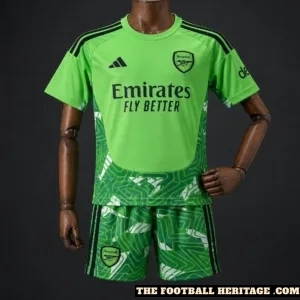 Arsenal Goalkeeper Green Kit